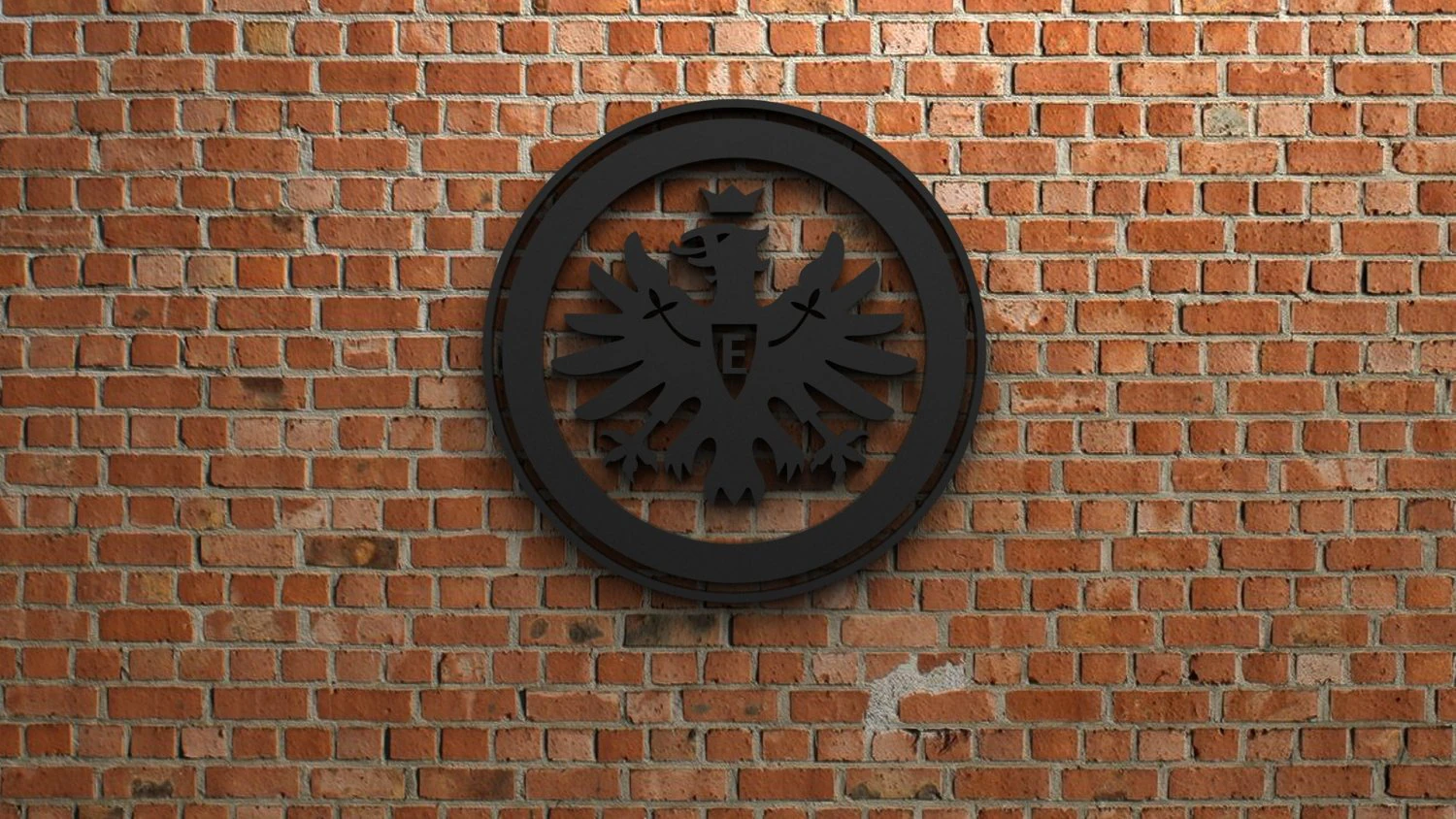 eintracht frankfurt logo 3D Print Model .c4d .max .obj .3ds .fbx .stl .blend 