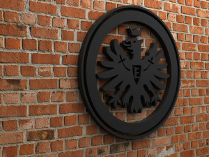 eintracht frankfurt logo Model Cetak 3D