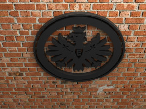 eintracht frankfurt logo Model Cetak 3D