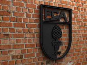 fc augsburg logo Modelo de Impressão 3D
