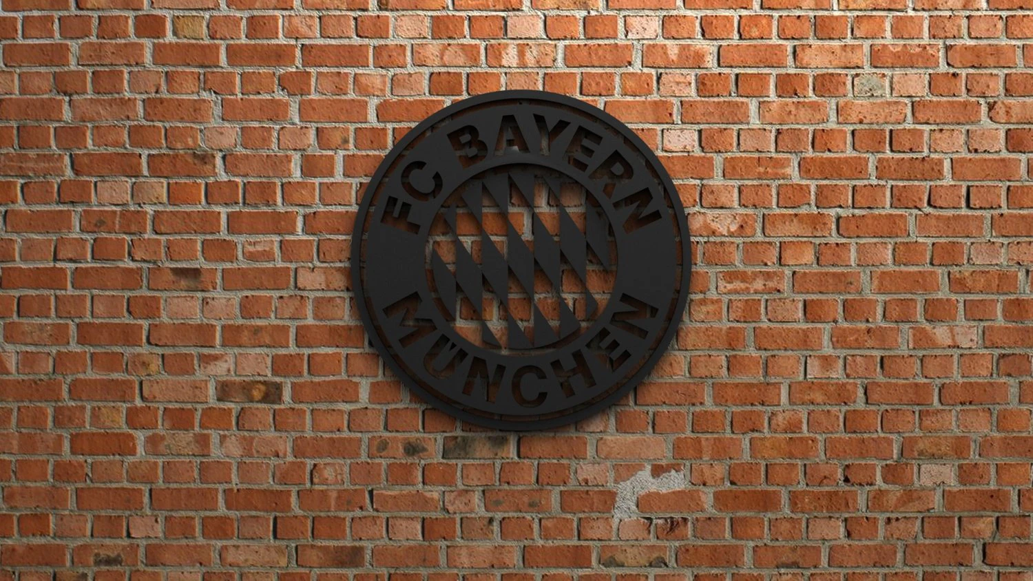 fc bayern munchen logo 3D Print Model .c4d .max .obj .3ds .fbx .stl .blend 
