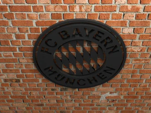 fc bayern munchen logo 3D Print Model