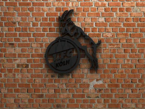 FC K&ouml;ln-Logo 3D Druckmodell