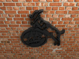 fc koln logo 3D Print Model