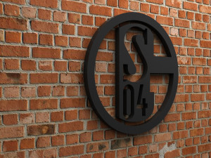 fc schalke 04 logo 3D 打印模型