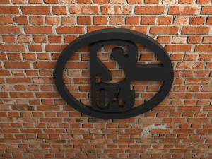 fc schalke 04 logo 3D 打印模型