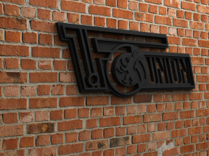 fc union berlin logo Modello di stampa 3D