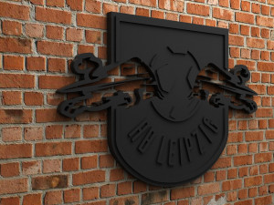 rb leipzig logo 3D प्रिंट मॉडल