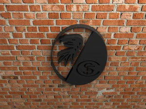 sc freiburg logo 3D Print Model
