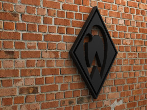 sv werder bremen logo Modelo de Impressão 3D