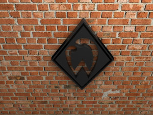 sv werder bremen logo Modelo de Impressão 3D