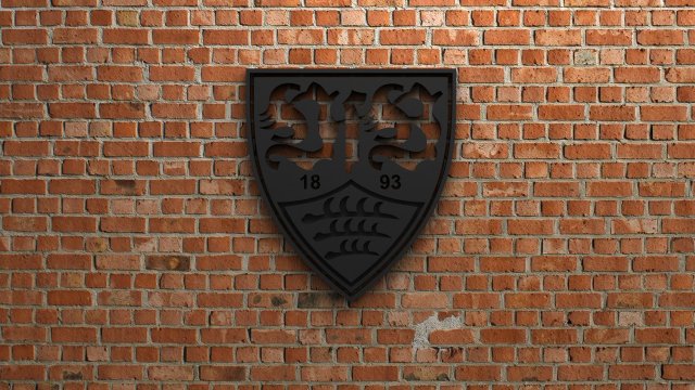vfb stuttgart logo 3Dプリントモデル .c4d .max .obj .3ds .fbx .stl .blend 