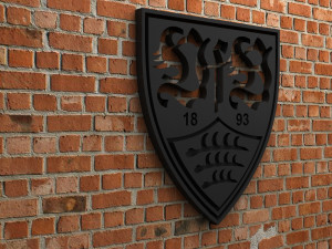 vfb stuttgart logo 3Dプリントモデル