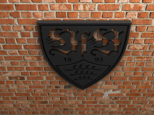 vfb stuttgart logo 3Dプリントモデル