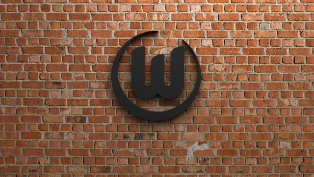 vfl wolfsburg logo Modelo de Impressão 3D .c4d .max .obj .3ds .fbx .stl .blend