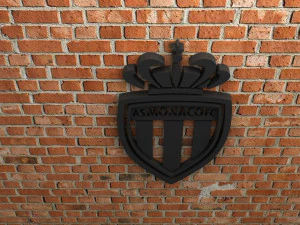 as monaco fc logo 3D Print Model