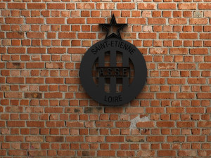 as saint-etienne logo 3D Print Model