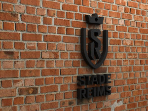 stade de reims logo Model Cetak 3D
