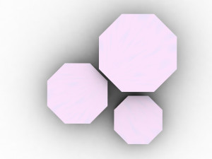 arabesque table 3D 모델
