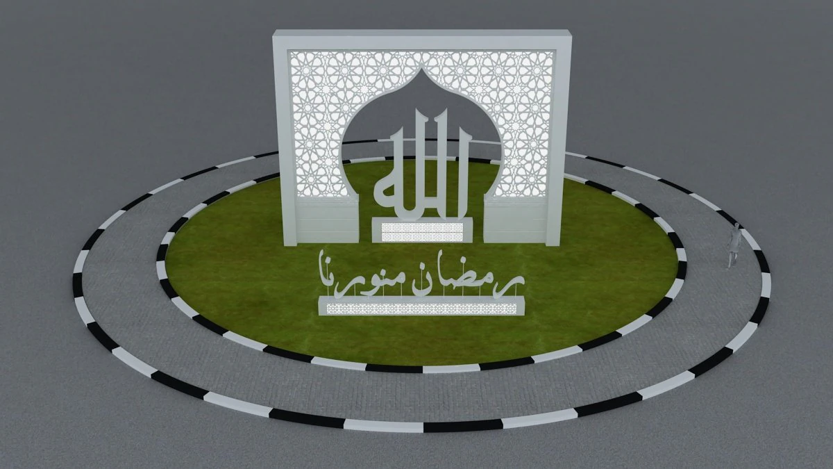 ramadandecorative elements 3D Model .c4d .max .obj .3ds .fbx .stl .blend 