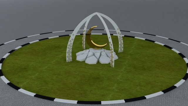ramadan decorative elements 3D Model .c4d .max .obj .3ds .fbx .stl .blend 