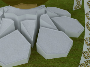 ramadan decorative elements 3D Model