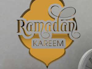 ramadan decorative elements 3D Model