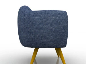 Einsitziger Sofasessel &ndash; Jeanscouch 3D Modell