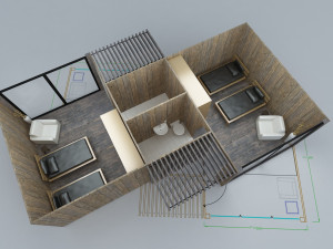 portacabin Modelo 3D