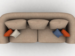 sofa- canape 3Dモデル