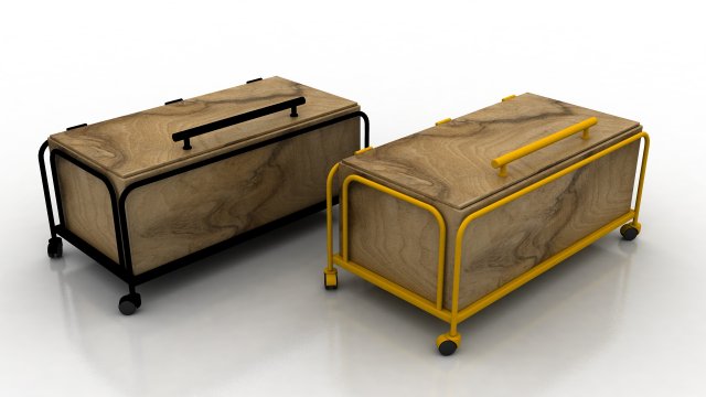 storage box-cabinet Model 3D .c4d .max .obj .3ds .fbx .stl .blend