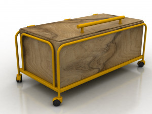 storage box-cabinet Model 3D