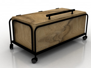 storage box-cabinet Model 3D