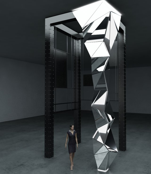 rustic columns structure collection 3D 모델 .c4d .max .obj .3ds .fbx .stl .blend 