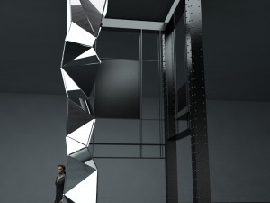 rustic columns structure collection 3D 모델