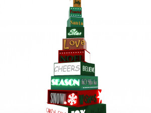 Christmas tree 3D मॉडल