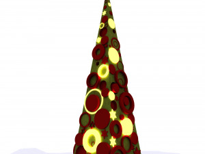 Christmas tree 3D मॉडल