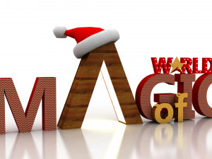 christmas decorative element 3D Model