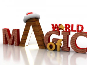 christmas decorative element 3D Model