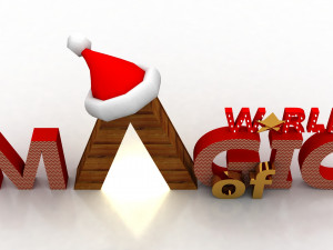 christmas decorative element 3D 모델
