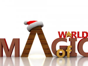 christmas decorative element 3D Model