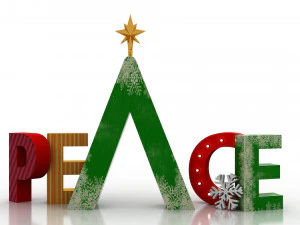 christmas decorative element 3D Model