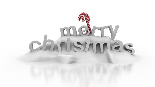 christmas decorative element 3D 模型 .c4d .max .obj .3ds .fbx .stl .blend 
