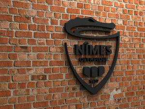nimes olympique logo 3D Print Model