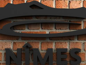 nimes olympique logo 3D Print Model