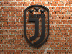 juventus fc logo with stars 3D Print Model