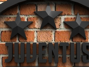 juventus fc logo with stars 3D Принт Модель