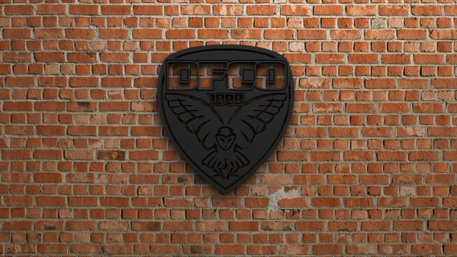 dijon fco logo 3D Druckmodell .c4d .max .obj .3ds .fbx .stl .blend 