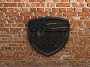 fc lorient logo Model Cetak 3D