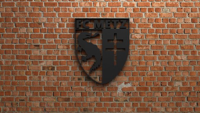 fc metz logo Model Cetak 3D .c4d .max .obj .3ds .fbx .stl .blend 